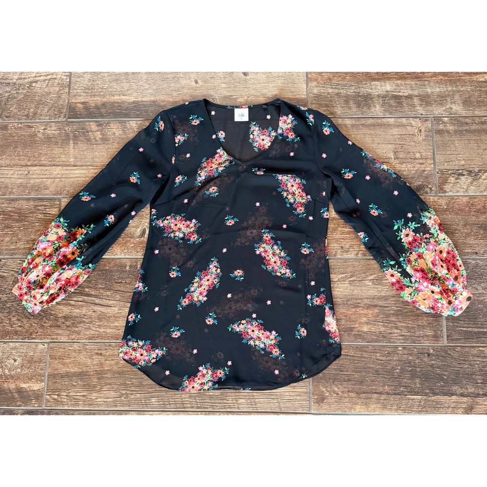 BUNDLE: Cabi Sheer Black Blouses - Picture 11 of 16